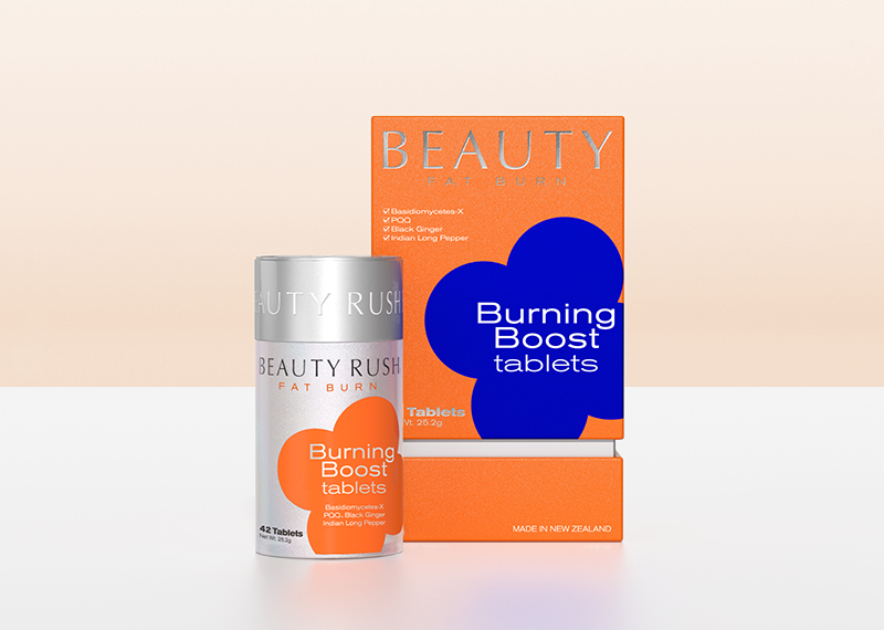 BEAUTY RUSH  爆燃片 42粒/瓶  【正品】新西蘭   啟動AMPK代謝開關 促進脂肪燃燒的細胞