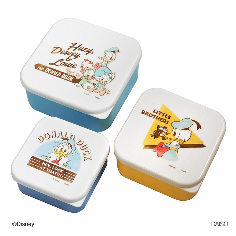 方形便當盒/唐老鴨＆朋友