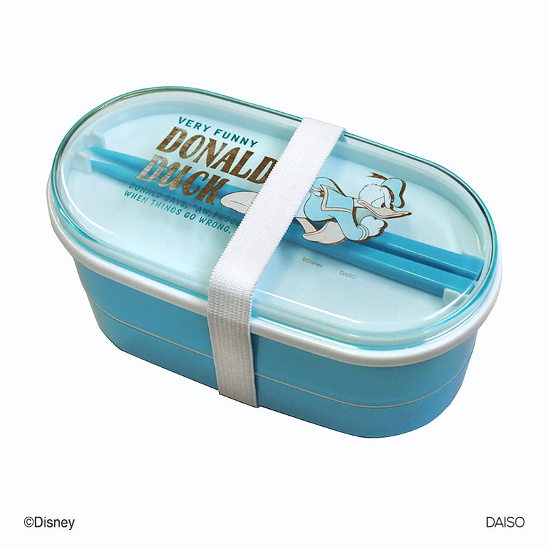 雙層便當盒/唐老鴨