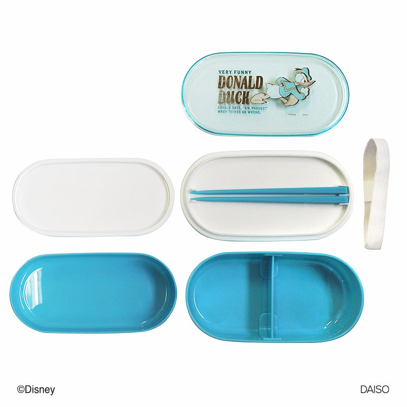 雙層便當盒/唐老鴨