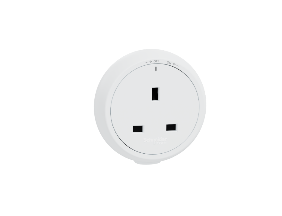 施耐德  Easy Series系列13A  250V三極插座連保護門插座模組