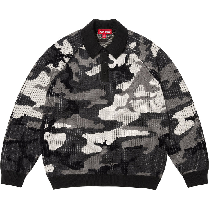 2025AW SUPREME Small Box Polo Sweater 針織 毛衣 長袖 現貨