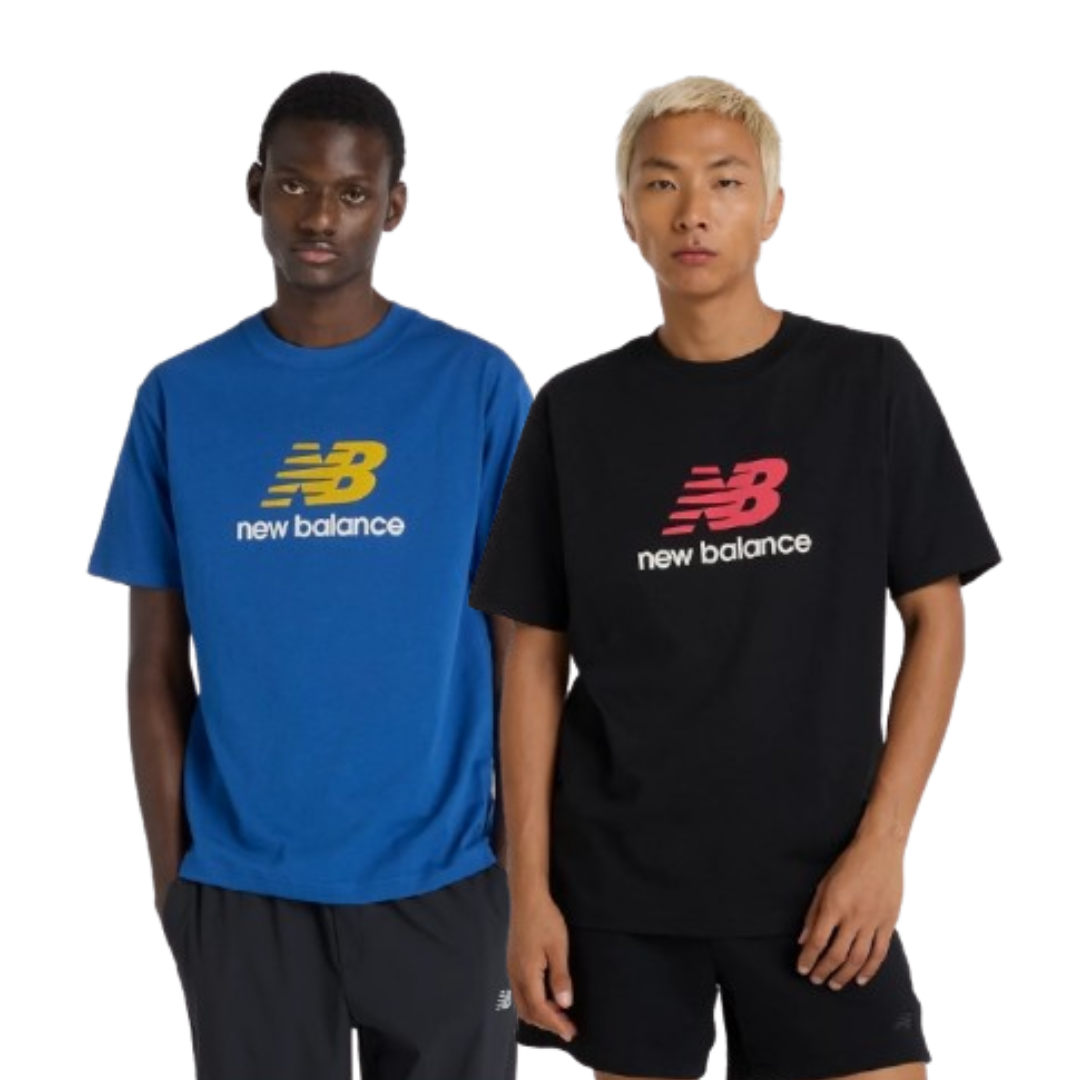 New Balance Athletics Logo 圓領上衣 黑MT51500BK 藍MT51500GAB IX