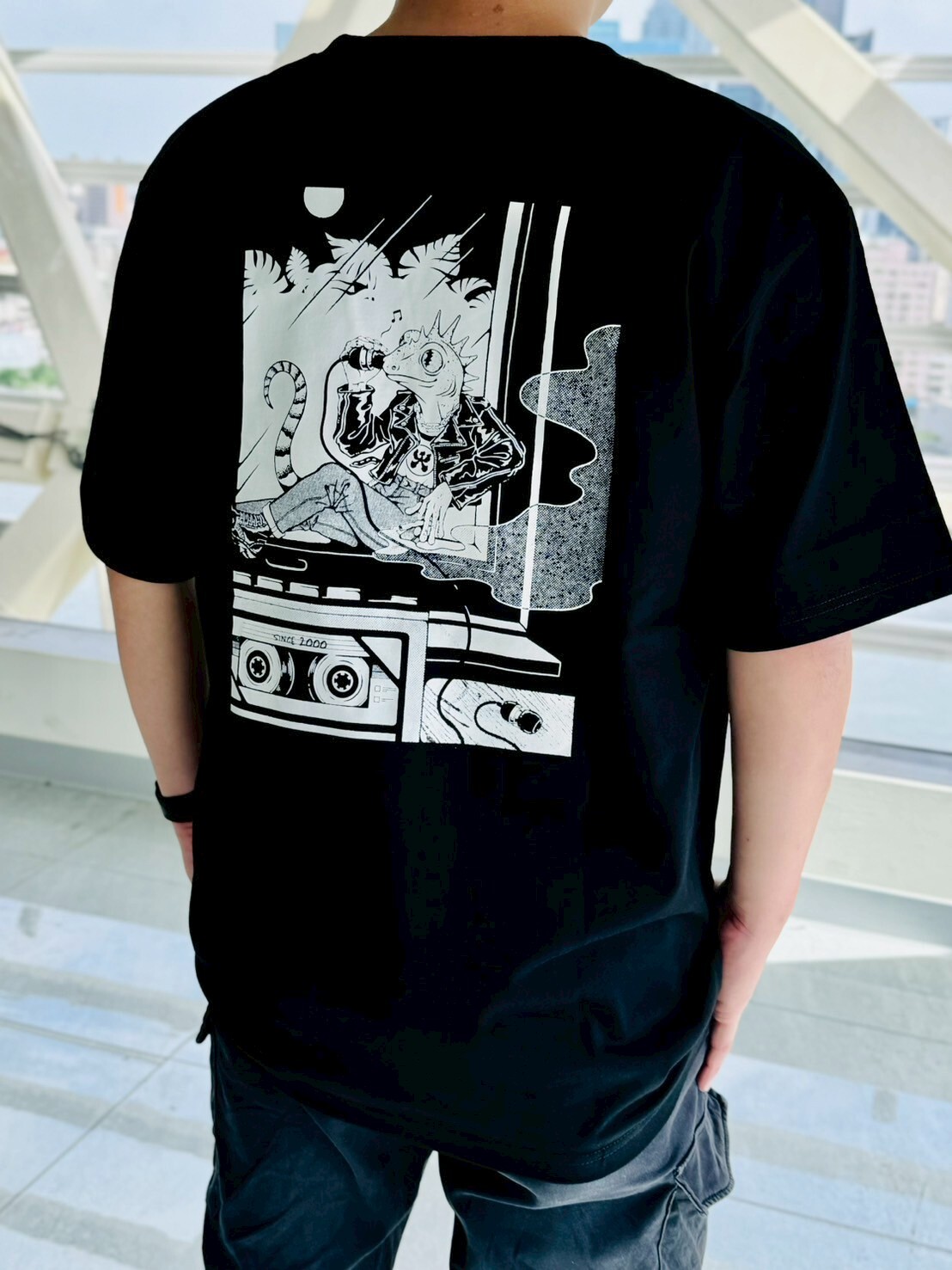 【滅火器 Fire EX.】Fire EX. x 楊牡丹 聯名tee〈壁虎款〉