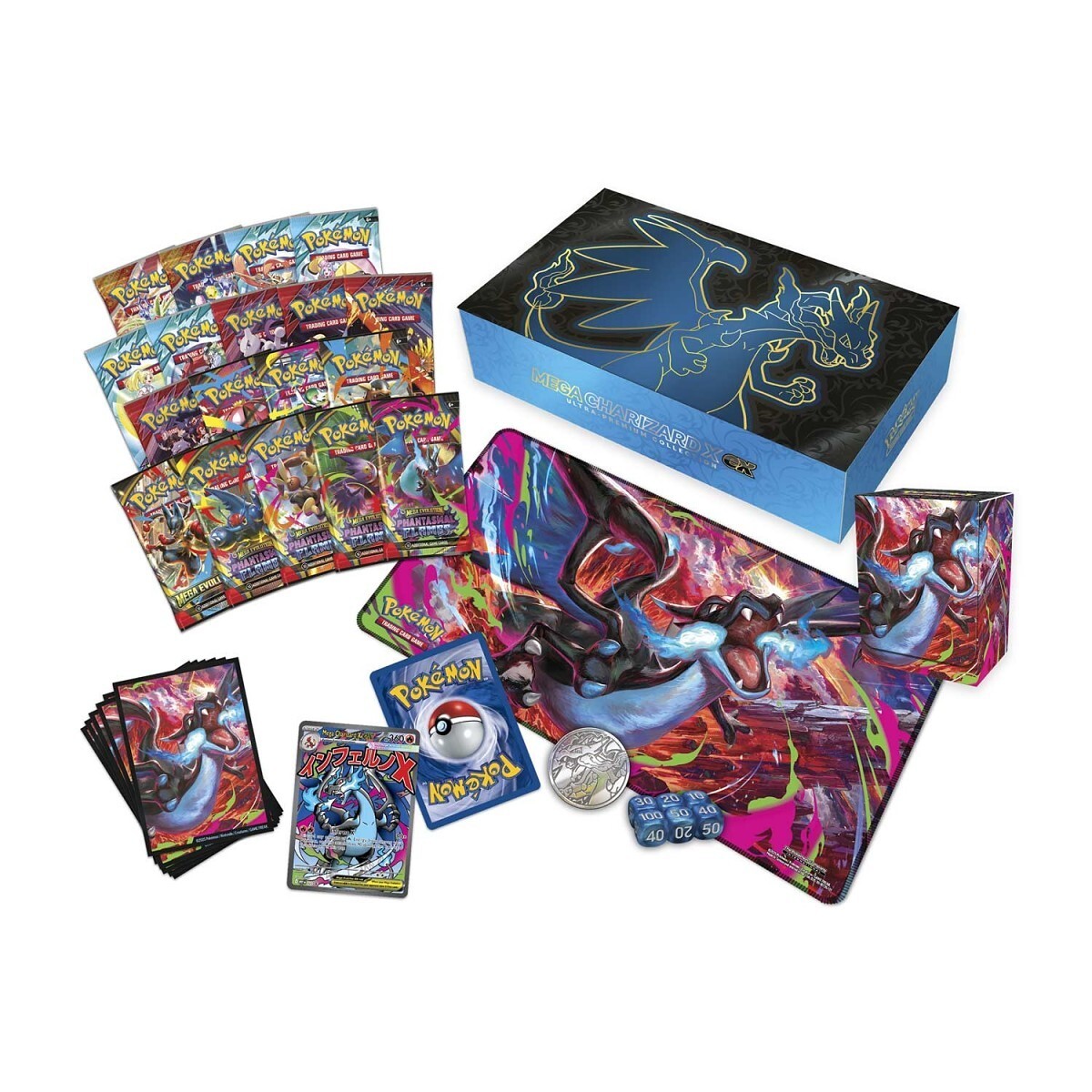 Pokémon 美版 Mega Charizard X ex Ultra-Premium Collection