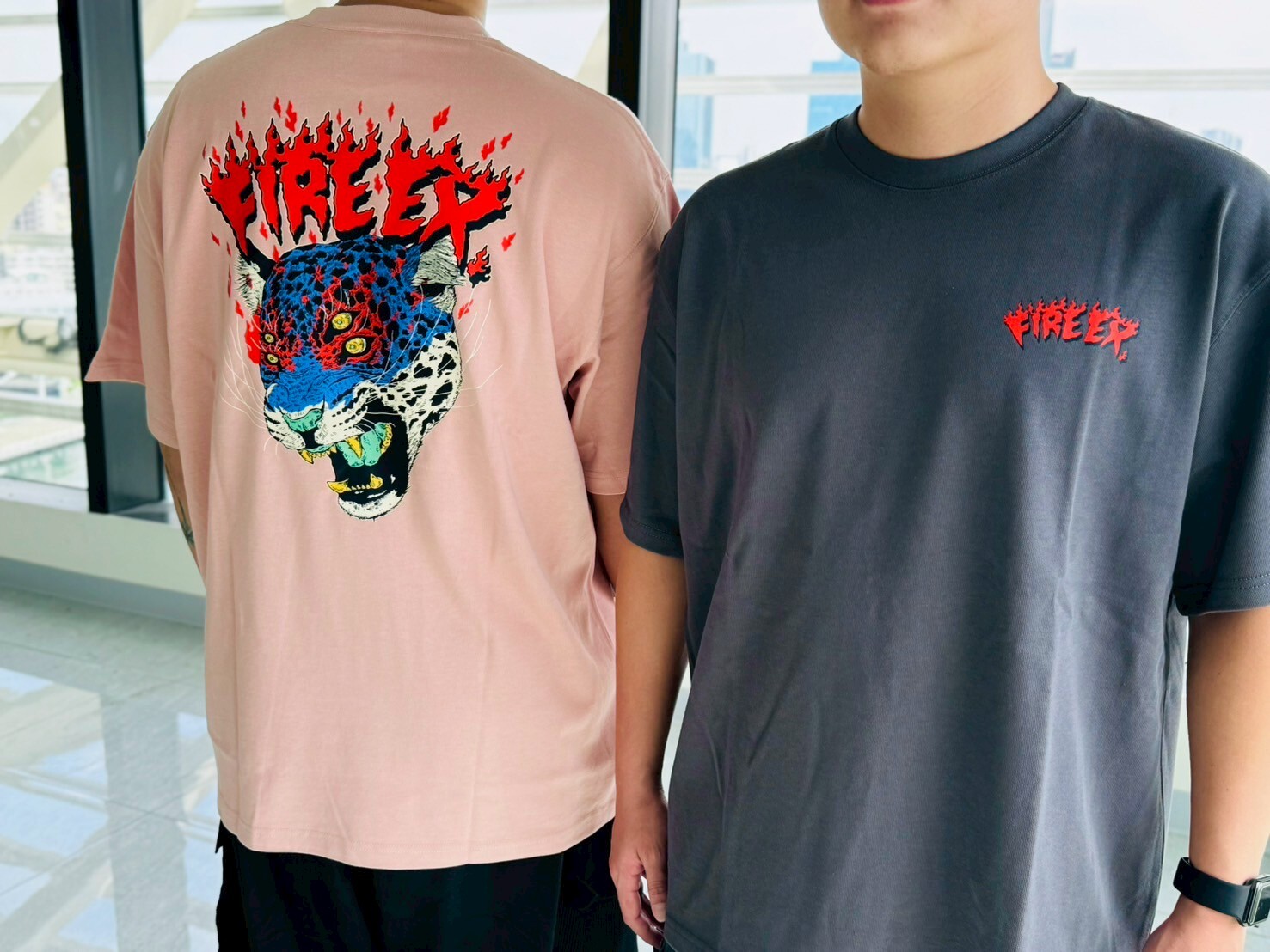 【滅火器 Fire EX.】Fire EX. x HIROTTON 聯名tee〈花豹款〉