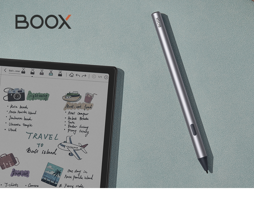 文石BOOX InkSense Plus 主動式電容手寫筆－適用Go 7、Go Color 7 (Gen