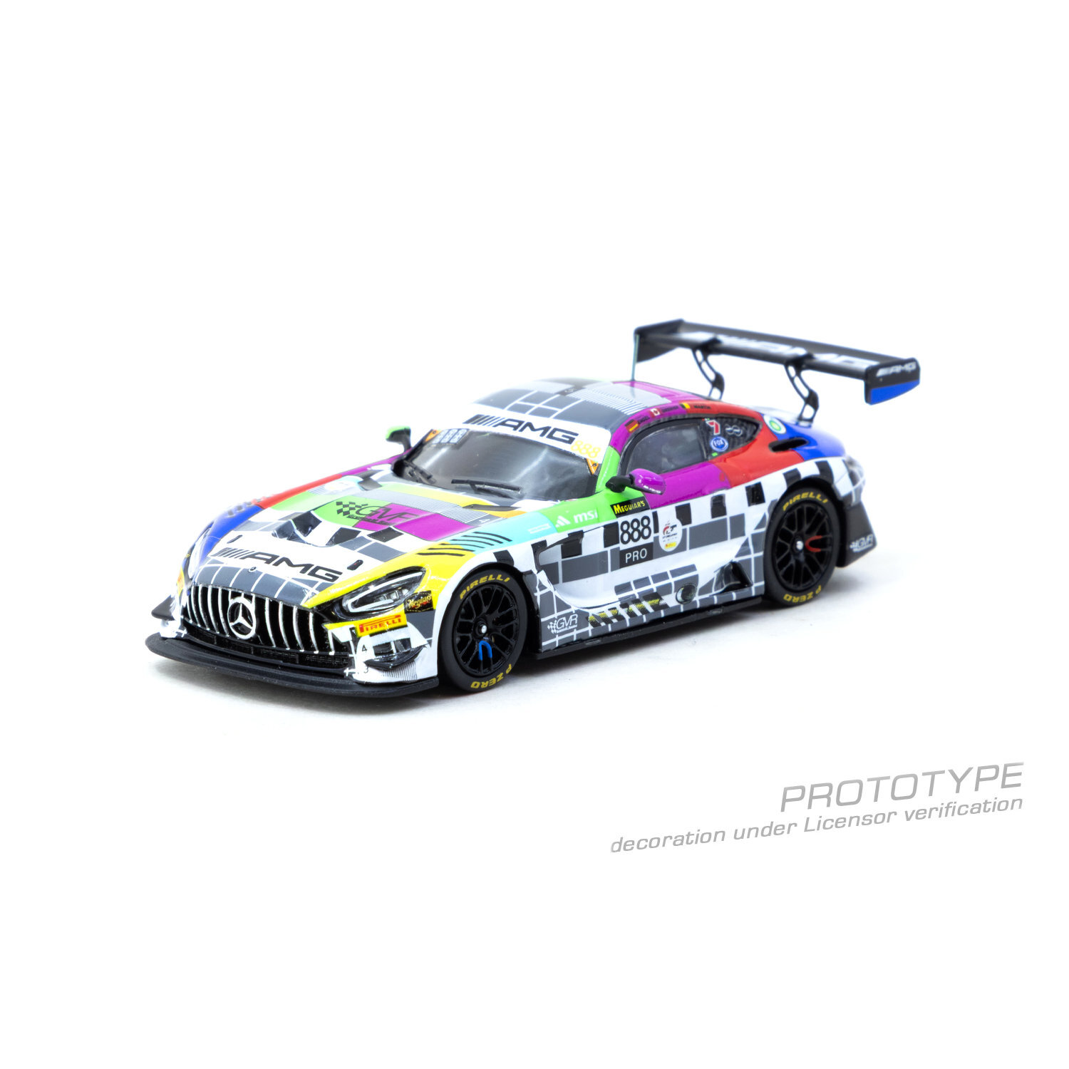 [預訂] Tarmac Works 平治-AMG GT3 2025年巴瑟斯特12小時大賽 GruppeM車隊 Maro Engel / Mikaël Grenier / Maxime Martin 版本