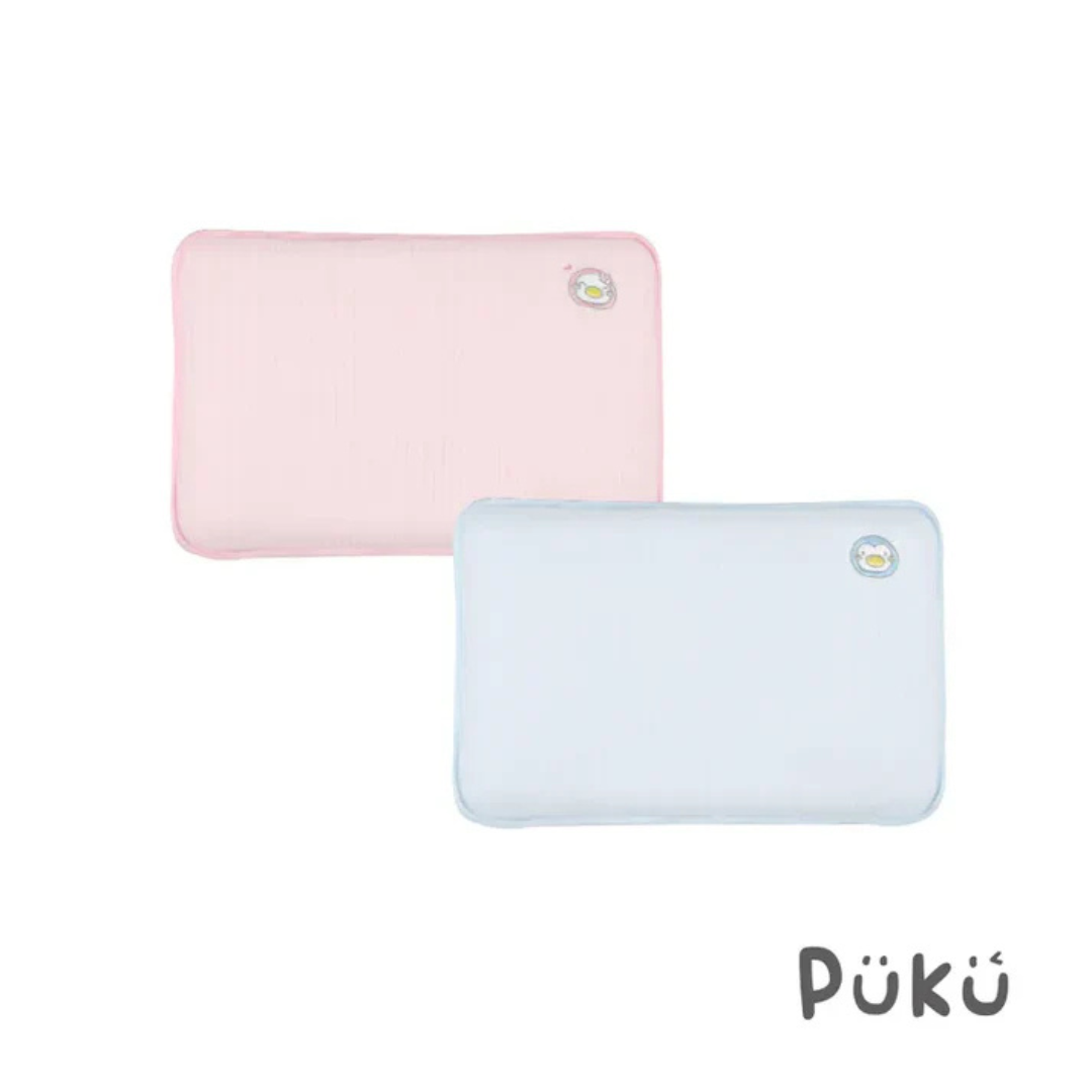 Puku Bloomy 刺繡抑菌幼兒枕35x23x4cm-(兩色)
