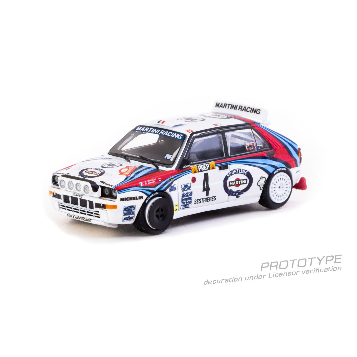 [預訂] Tarmac Works Lancia Delta HF Integrale 1992年蒙特卡羅拉力賽 冠軍車 Didier Auriol / Bernard Occelli 版本