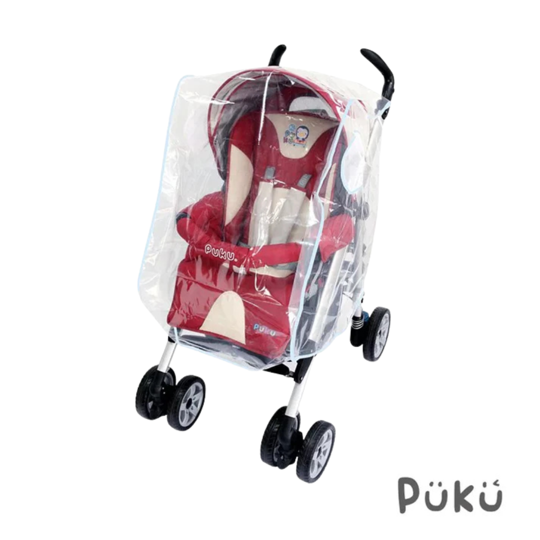Puku 藍企鵝推車雨罩