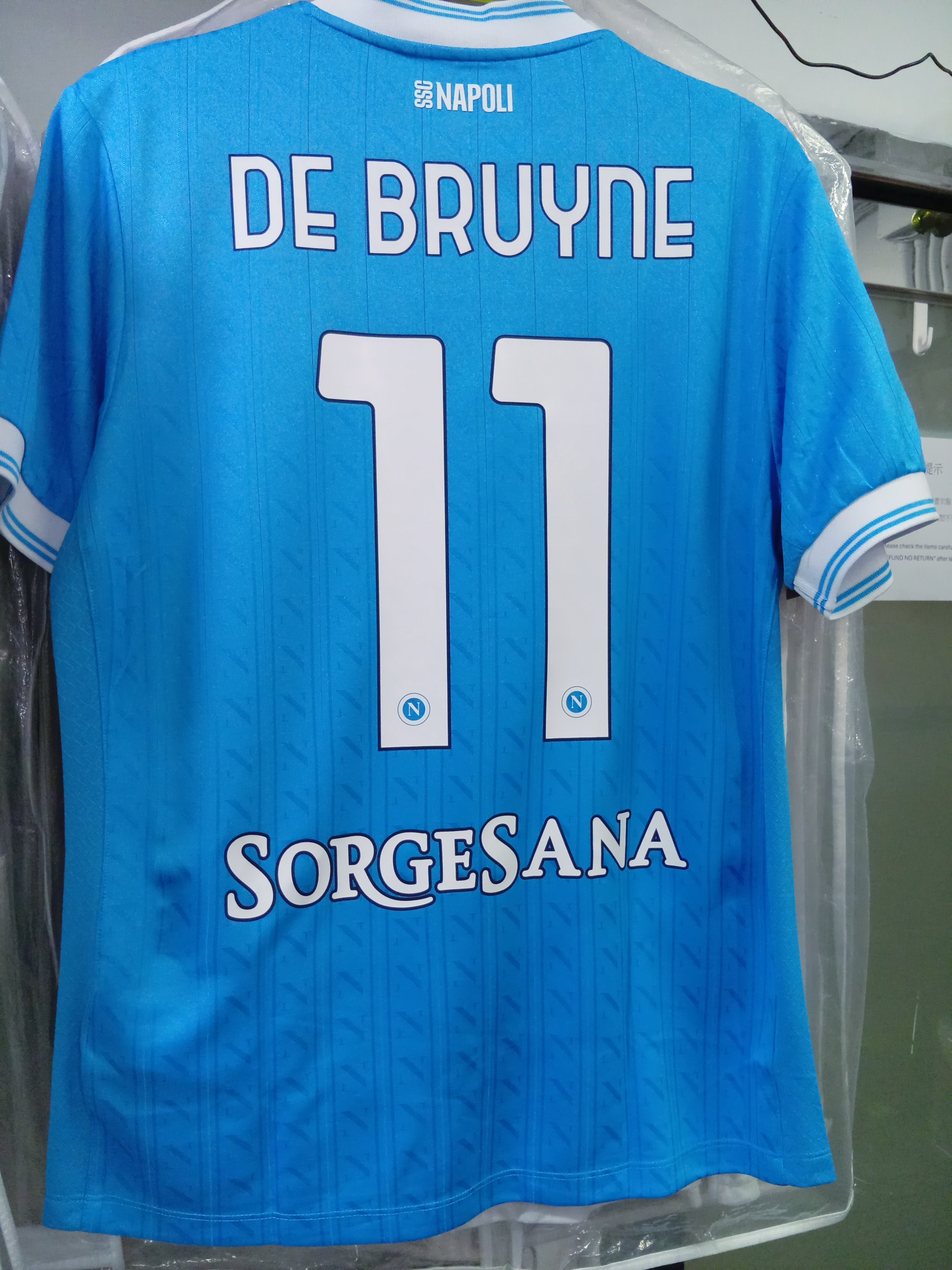25-26拿坡里主場迪布尼球員版球衣