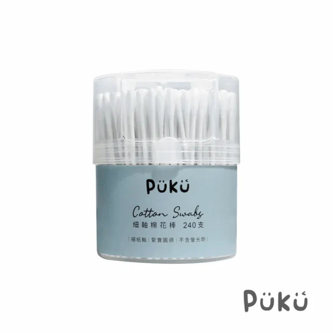 Puku 細紙軸棉花棒(240pcs)