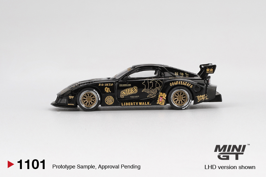 [預訂] Mini GT 萬事得 Mazda RX-7 LB Silhouette FD-NILES改裝版 (右軚版)