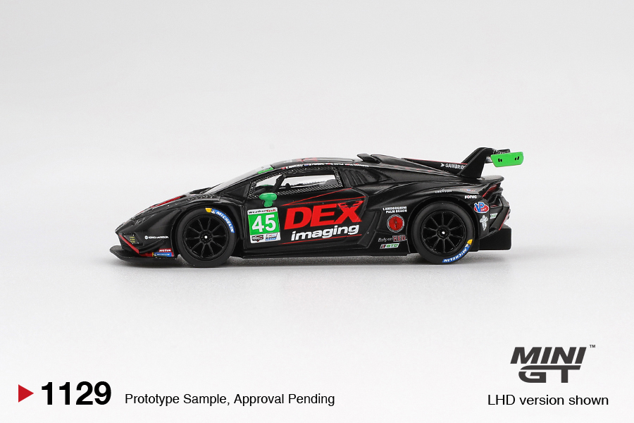 [預訂] Mini GT 林寶堅尼 Lamborghini Huracán GT3 EVO2 #45 DEX Imaging 2024 IMSA戴通納24小時大賽版