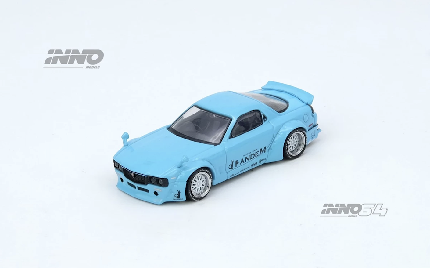 【預訂】INNO64 Pandem Rocket Bunny RX7 (FD3S) Tiffany Blue