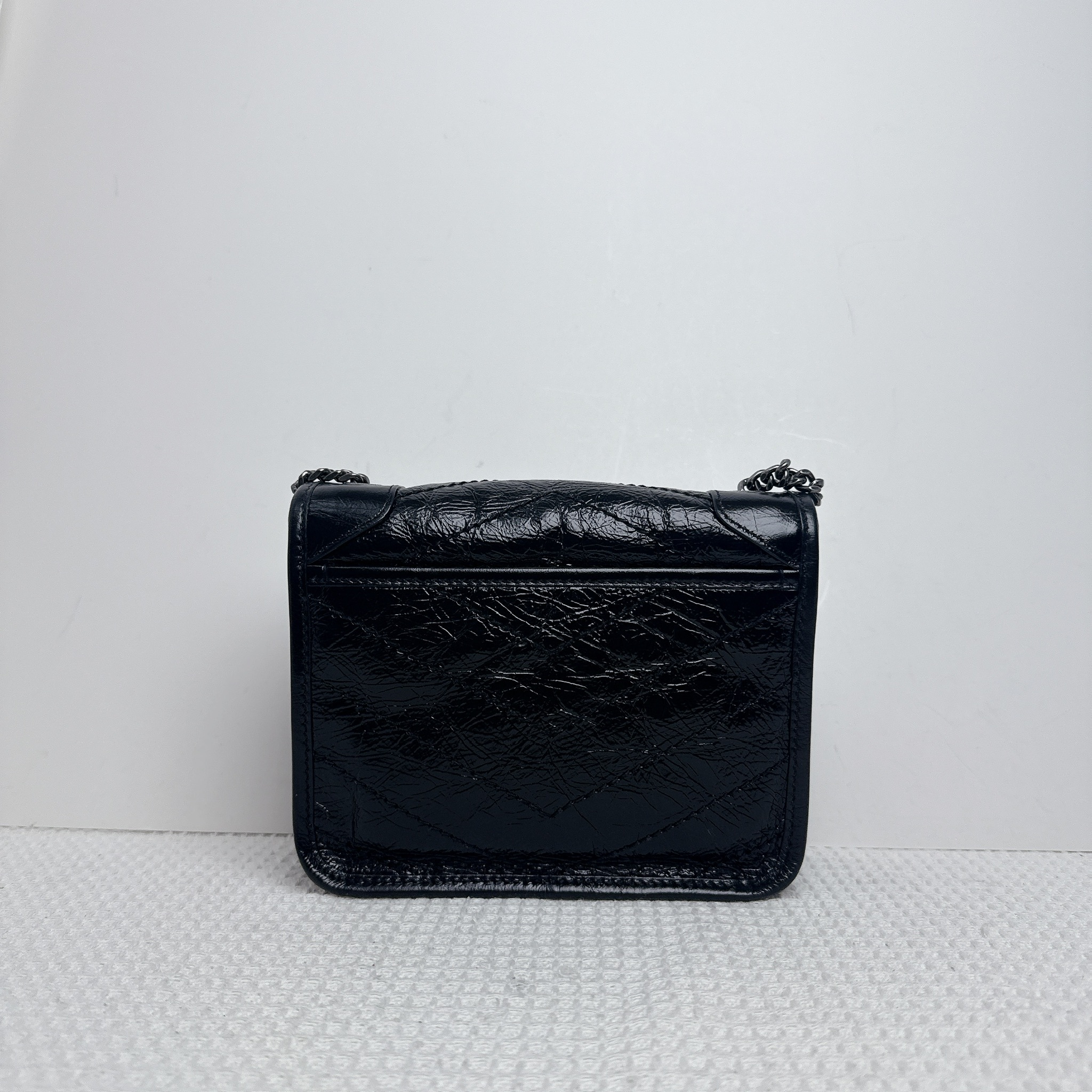 YSL Mini Niki Bag - Black / Shw