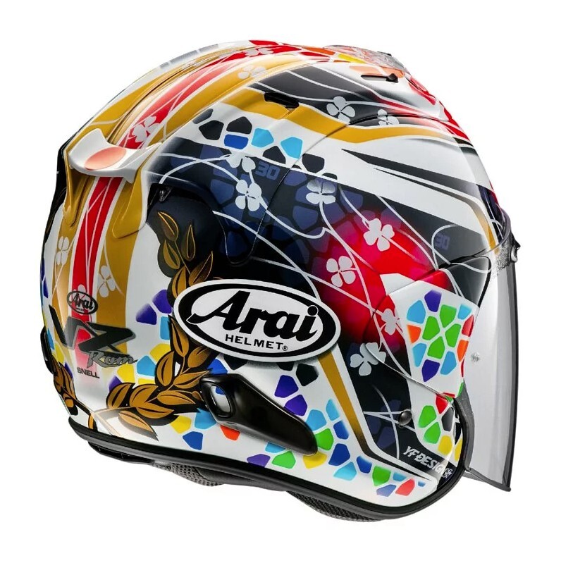 Arai VZ-RAM NAKAGAMI GP2 中上貴晶 選手彩繪 半罩安全帽