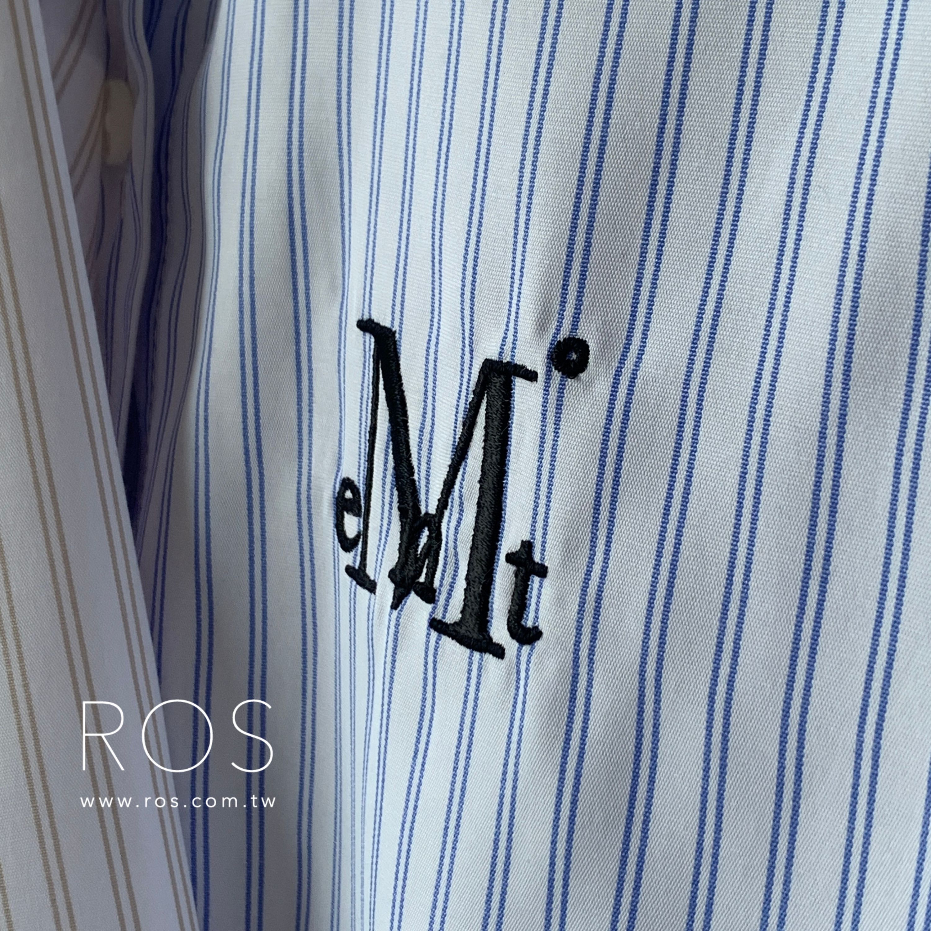🇰🇷韓國 MUCENT 經典Logo 條紋襯衫(3colors)