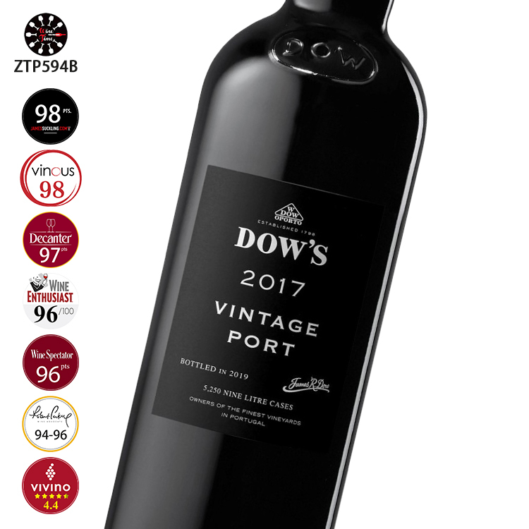 Dow's Vintage Port 2017｜4大波特酒酒莊之一