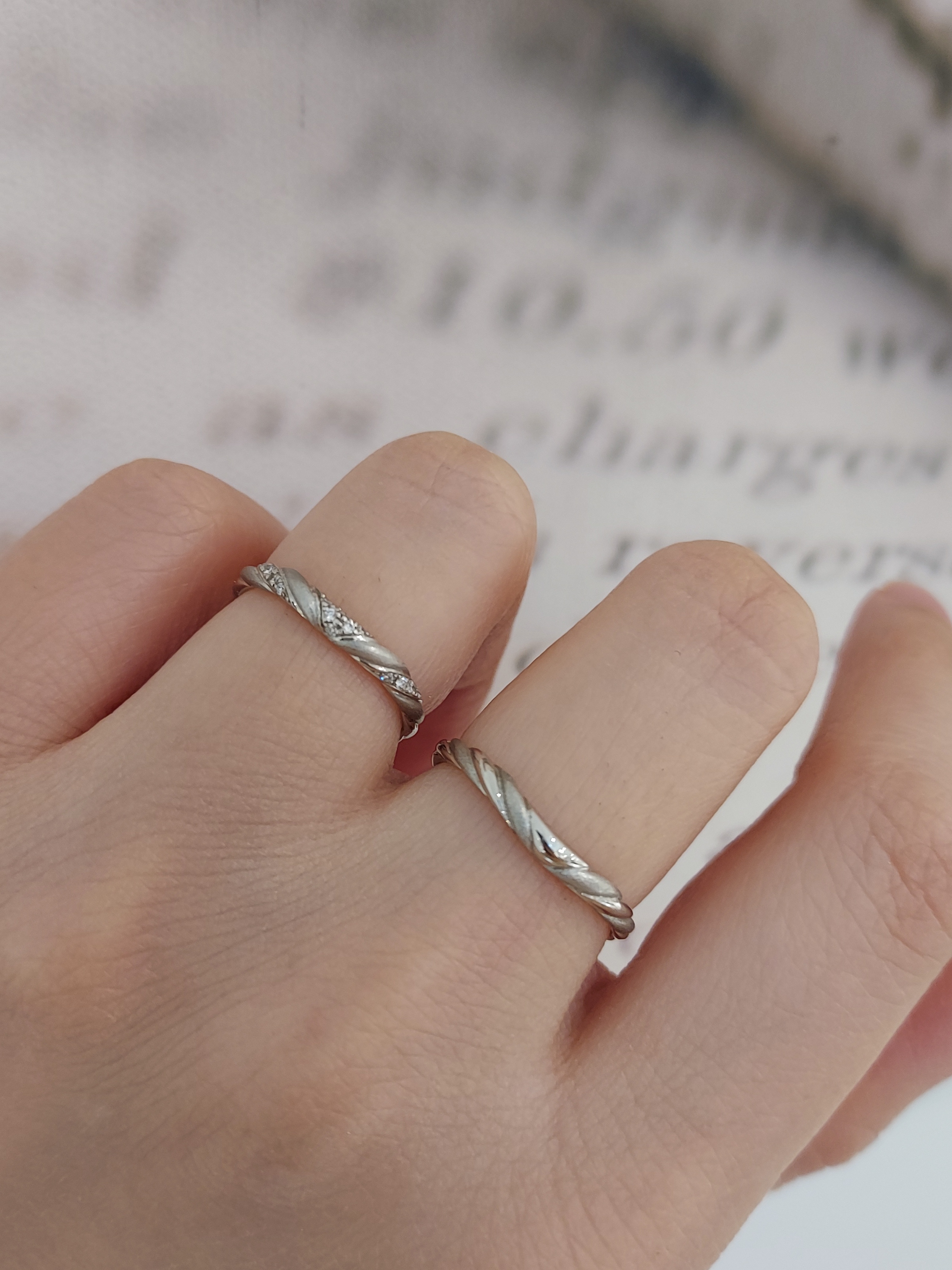 Anelli di Ginza - CUORE 鉑金 (Pt900) 結婚戒指