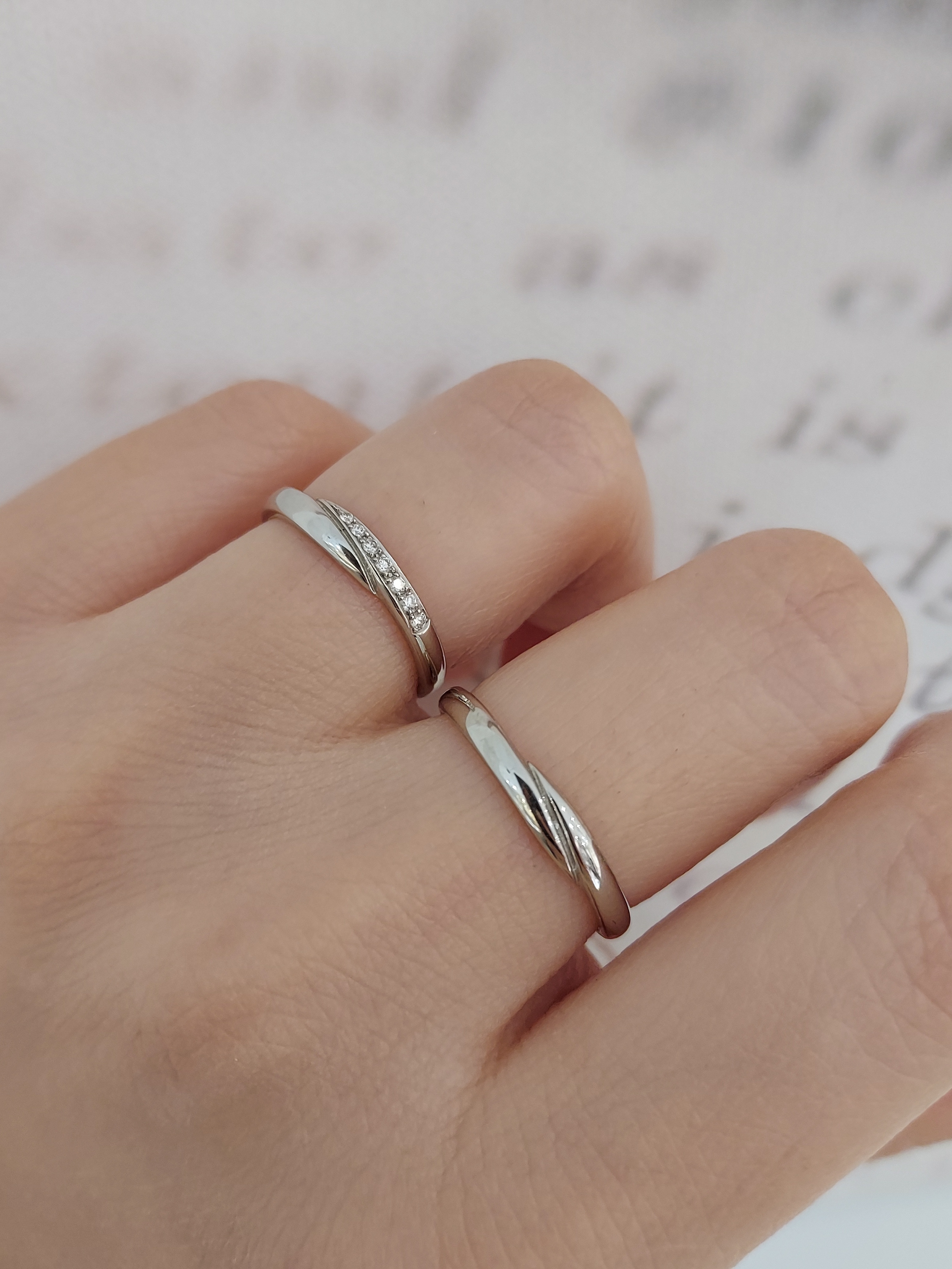 Anelli di Ginza - GIOIA 鉑金 (Pt900) 結婚戒指