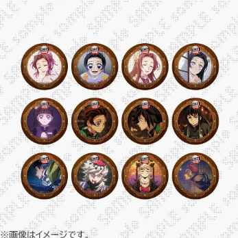 [代購][預訂] 鬼滅之刃 劇場版 CAFE 第2期 襟章 抽