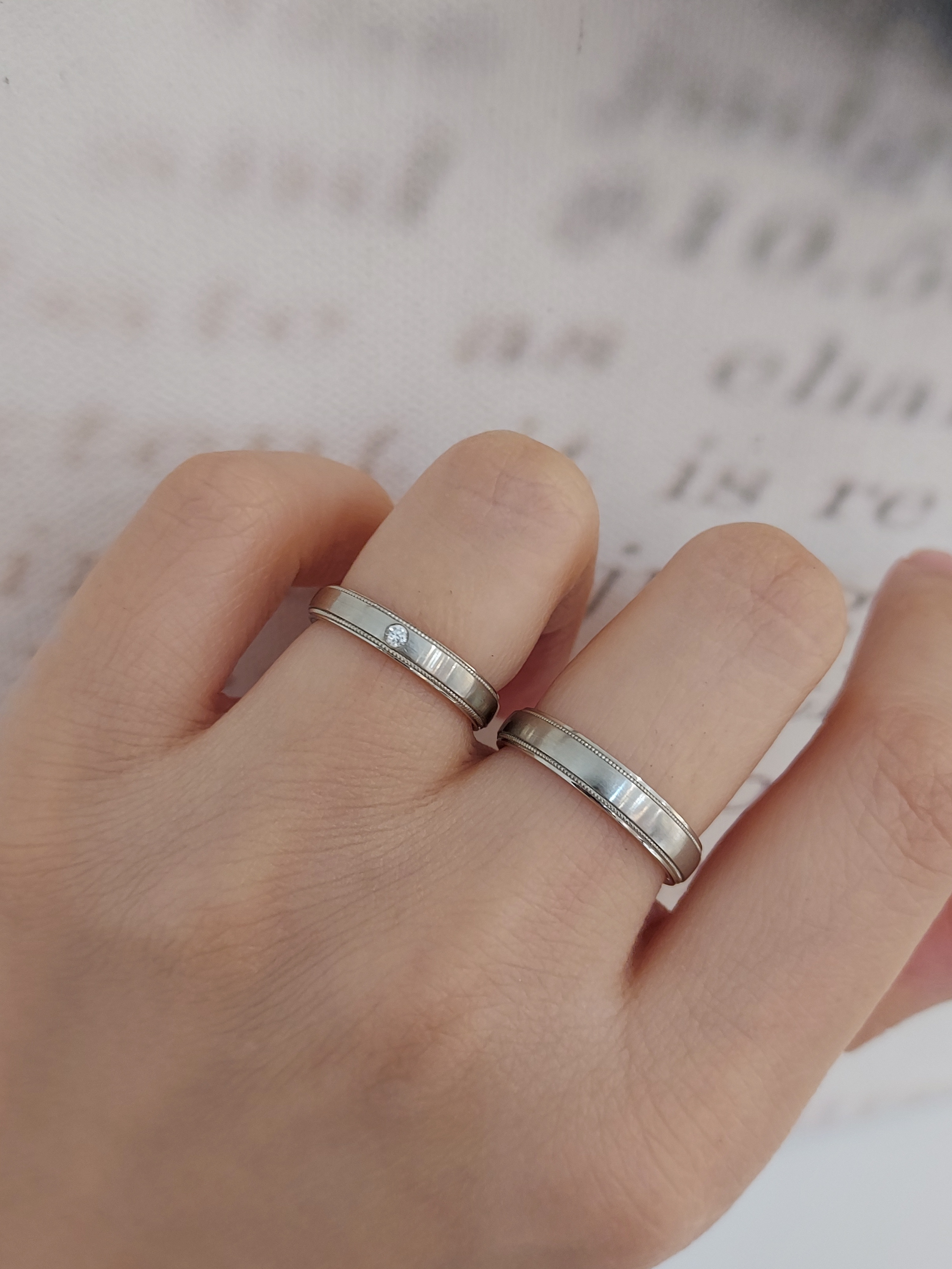 Anelli di Ginza - FESTA 鉑金 (Pt900) 結婚戒指