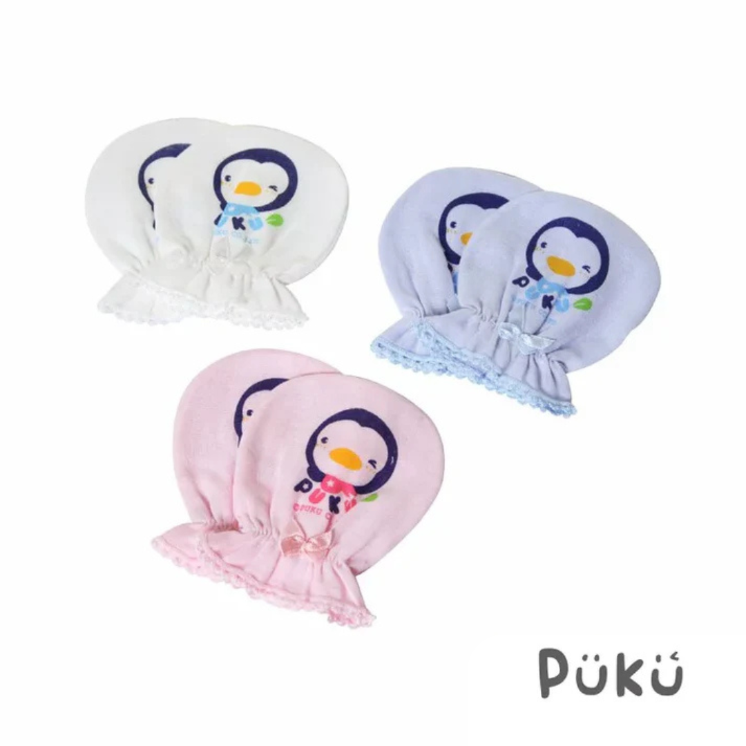 Puku 紗布手套0~12m適用