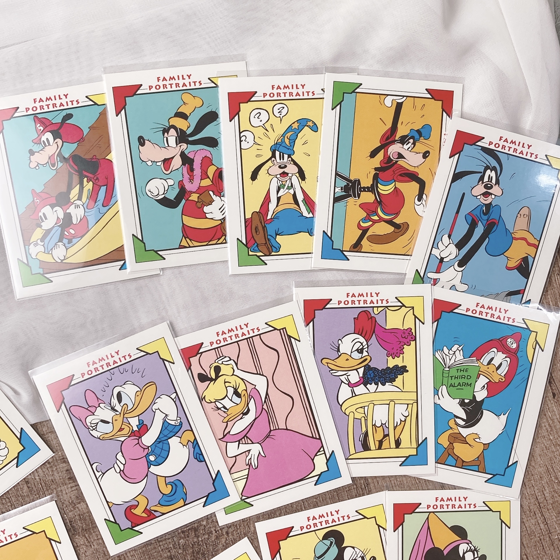 老舖｜90年代 迪士尼 全家福收藏卡