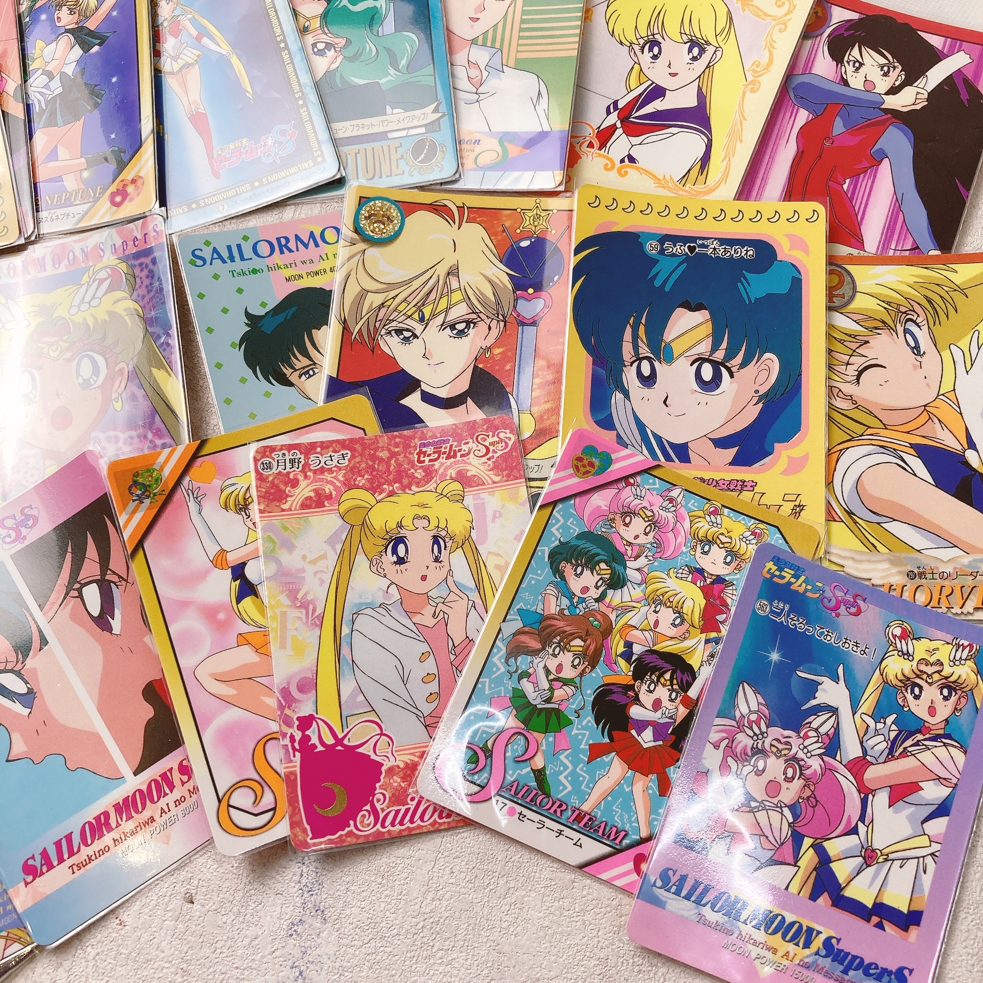 老舖｜90年代 美少女戰士 日本原版珍藏卡