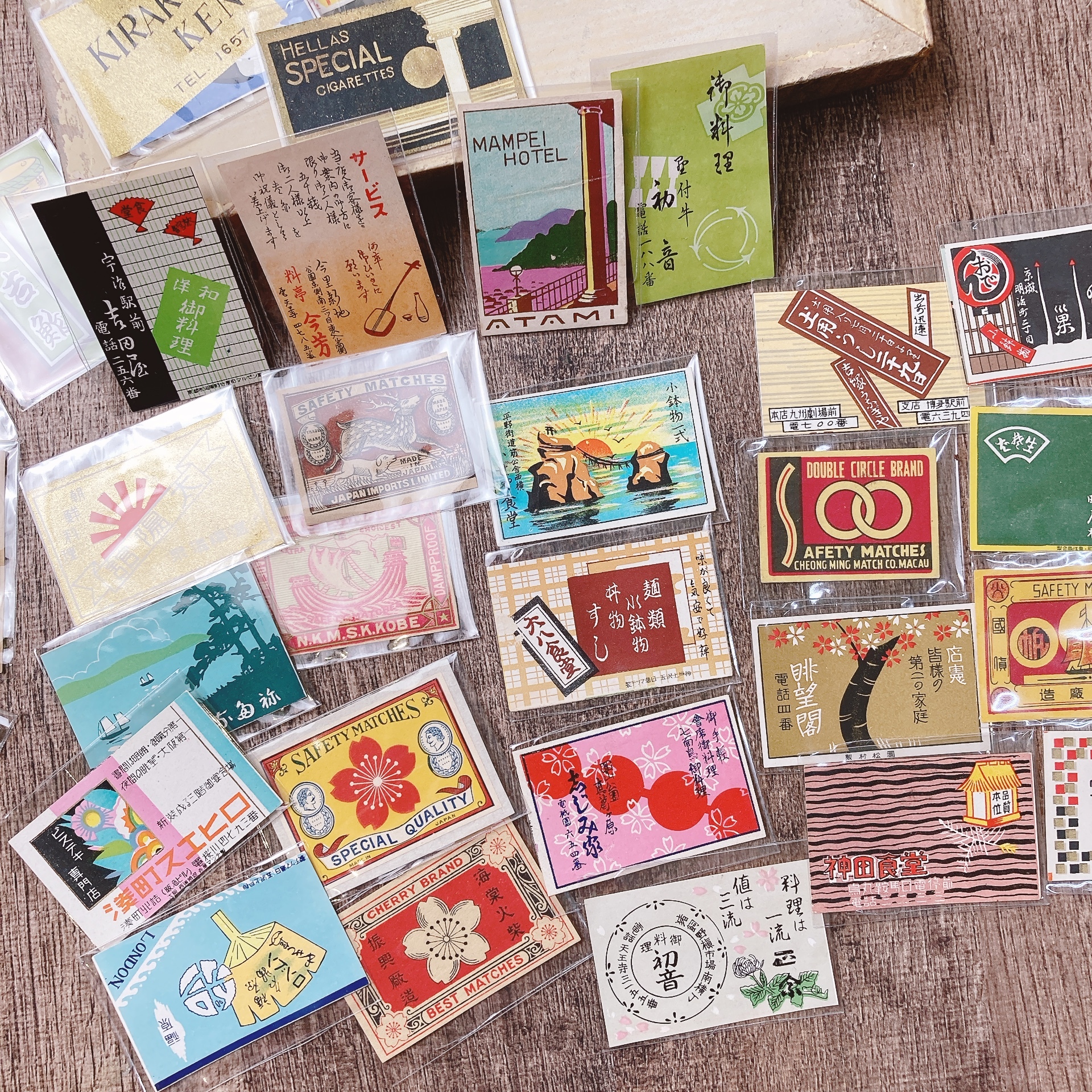 老舖｜明治/大正/昭和時期 日本老火柴盒標