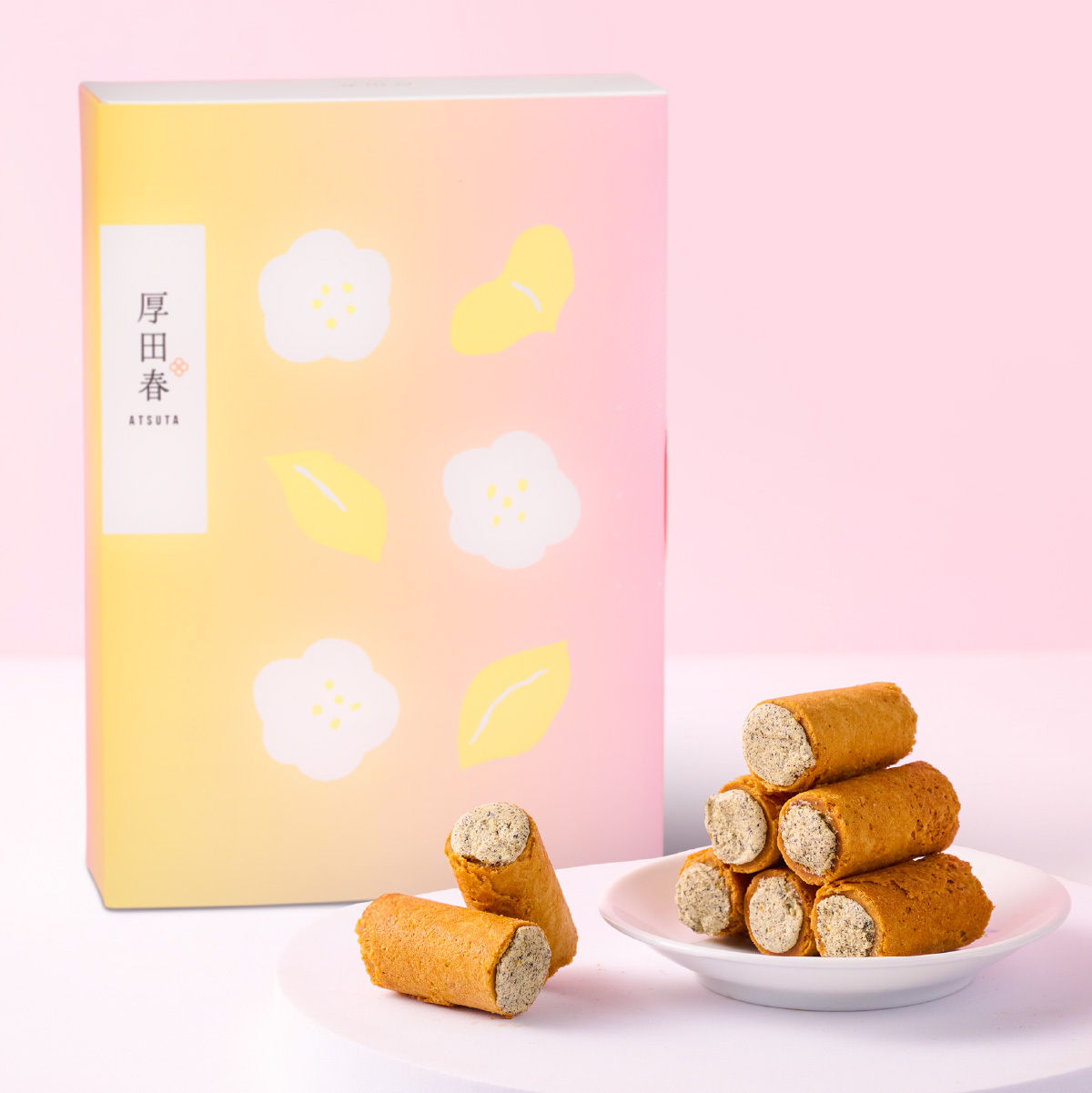 厚田春 - 伯爵紅茶濃餡奢蛋捲(禮盒)