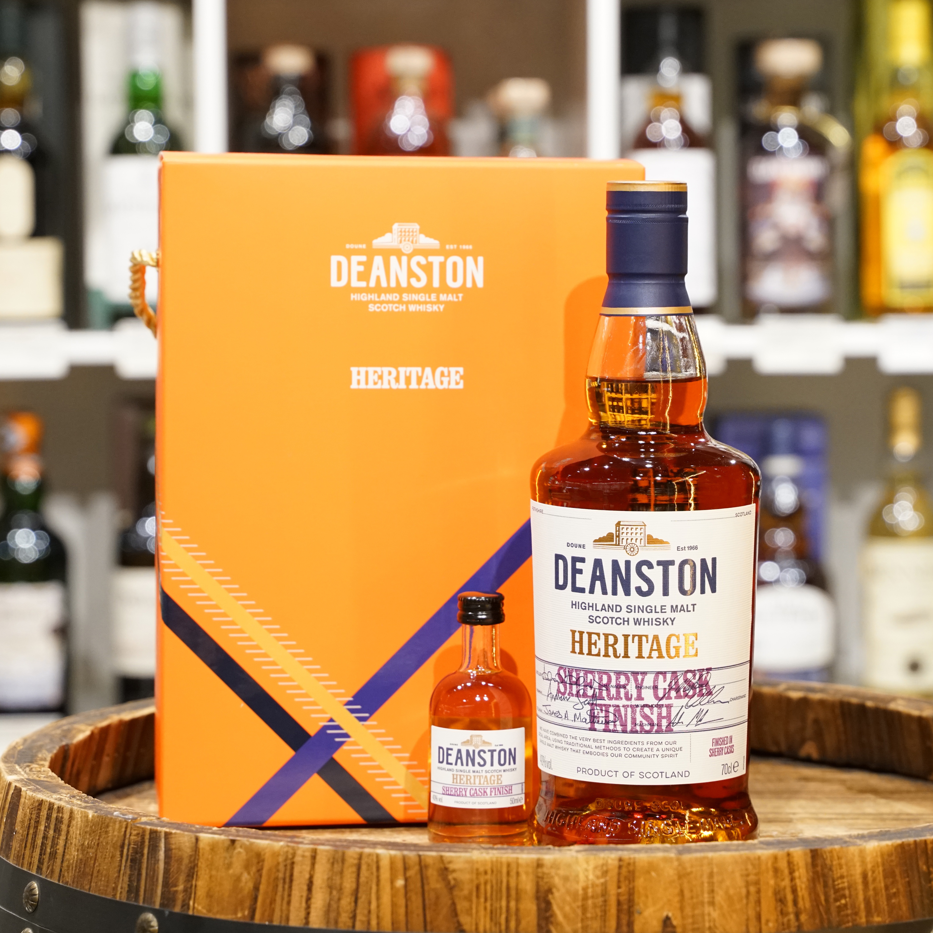 Deanston 12 Year Old Sherry Oak Single Malt Whisky Gift Set