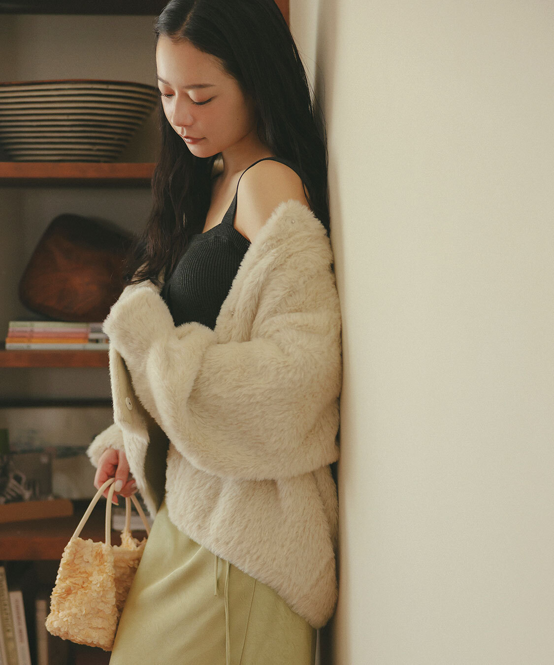 [預購] 折扣COCO DEAL 羽毛感針織外套