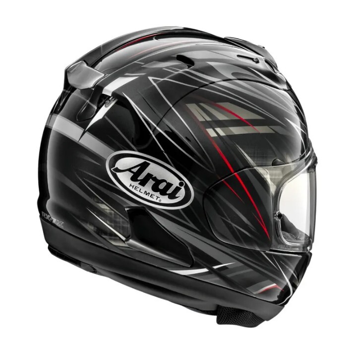 Arai RX-7X Radical 彩繪  亮黑 全罩安全帽