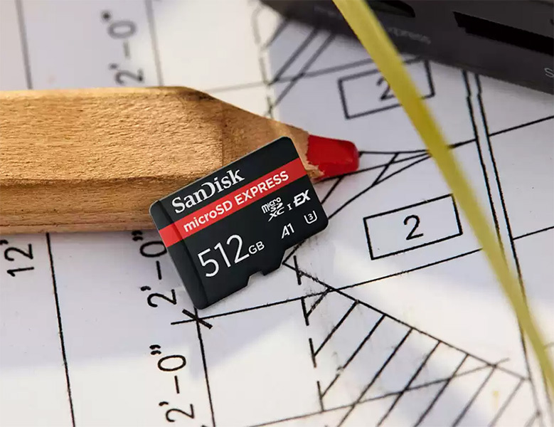NS2專用 512G SanDisk EXPRESS microSDXC EX A2 U3 高速記憶卡 SDSQXFN