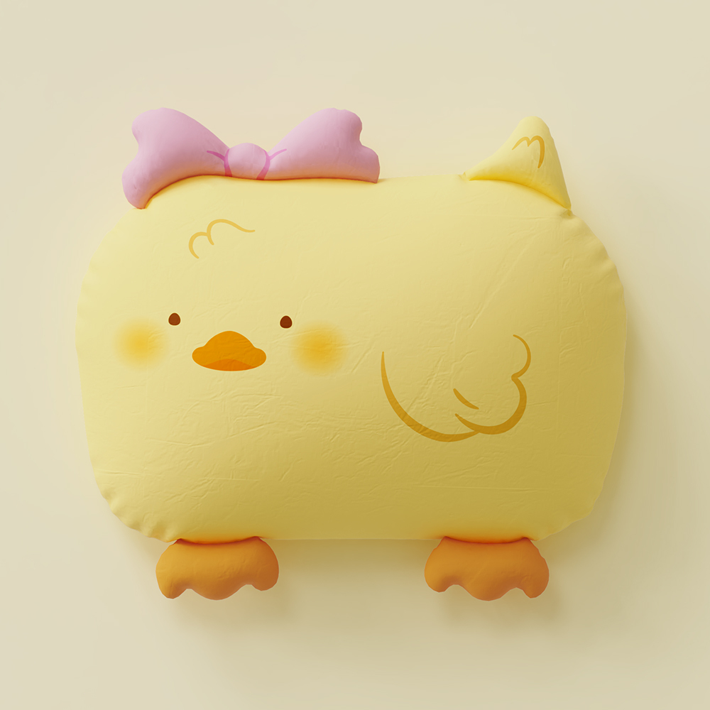 Milo&Gabby美國 動物好朋友超細纖維防蟎大枕心+枕套組｜Ari小雞