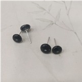 kkss240716940  花舒耳钉  尺寸：珠子大小约7*4mm，克重约0.8~1g