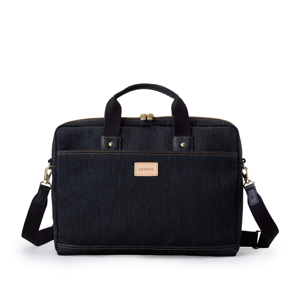 Denim 14吋筆電包-丹寧黑