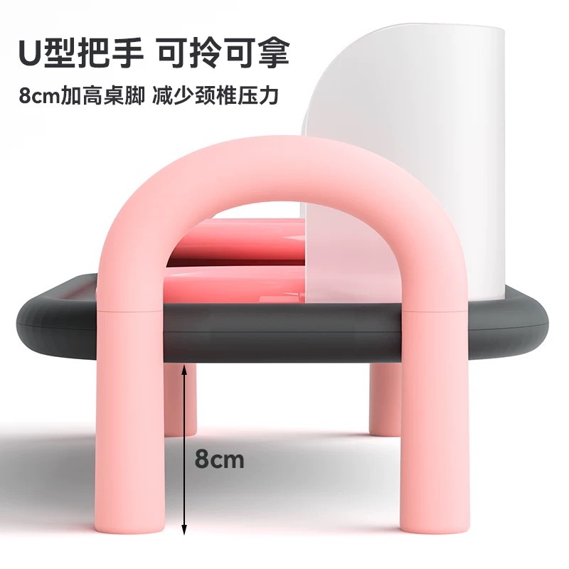 KEEVII 拎拎碗 双碗陶瓷碗 防漏食