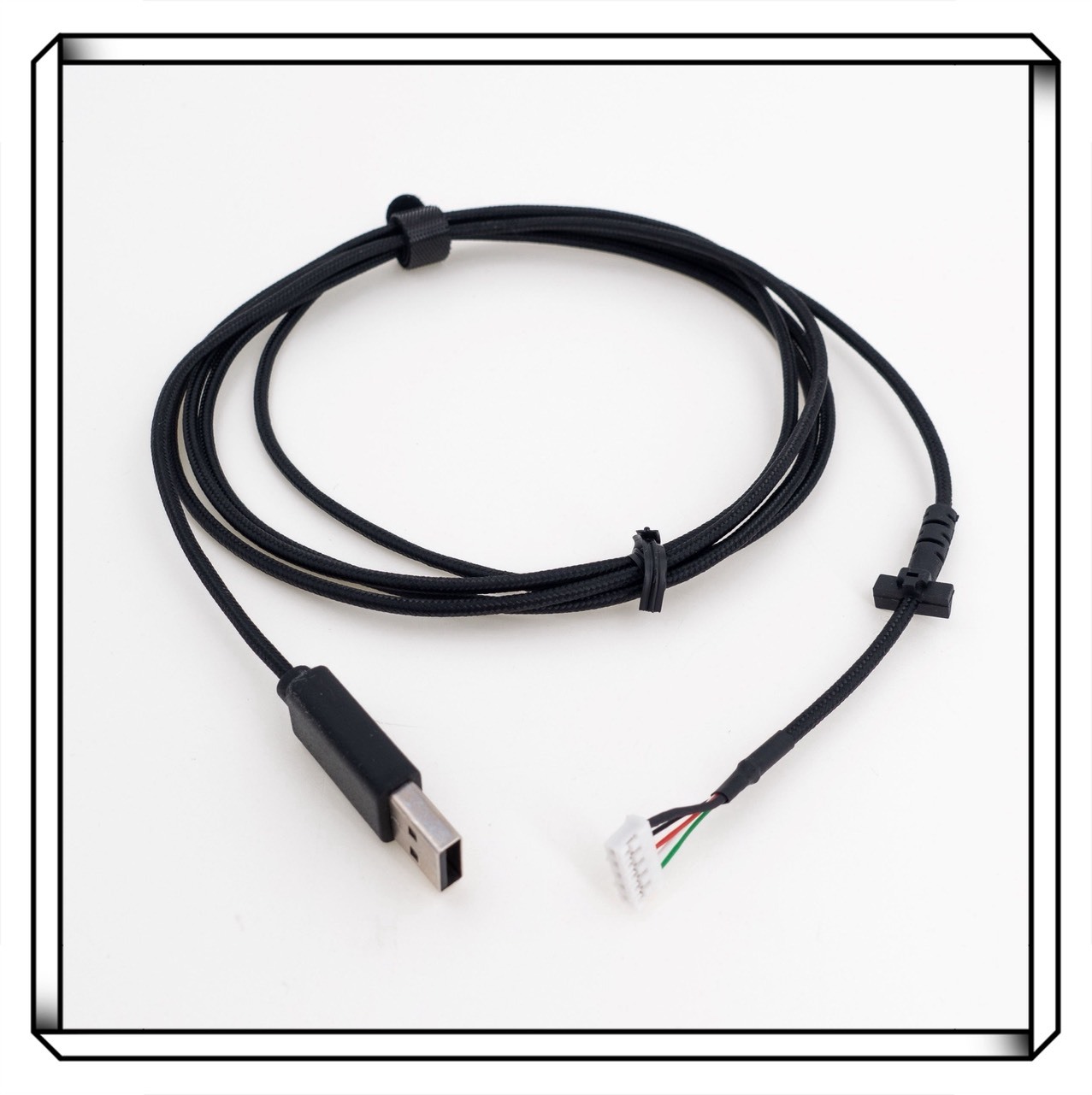 Logitech 羅技 G403滑鼠線 編織線 滑鼠配件 滑鼠線替換 滑鼠腳貼