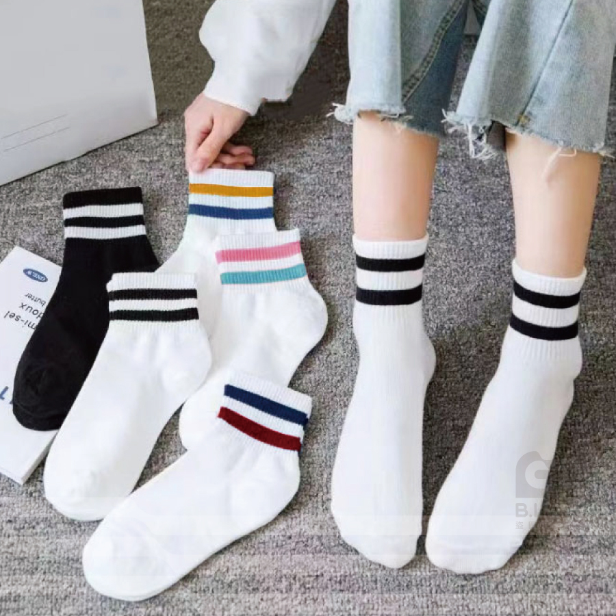 【影】實色也太美！！每雙都想要！B.L.C台灣製韓風純棉長襪3022