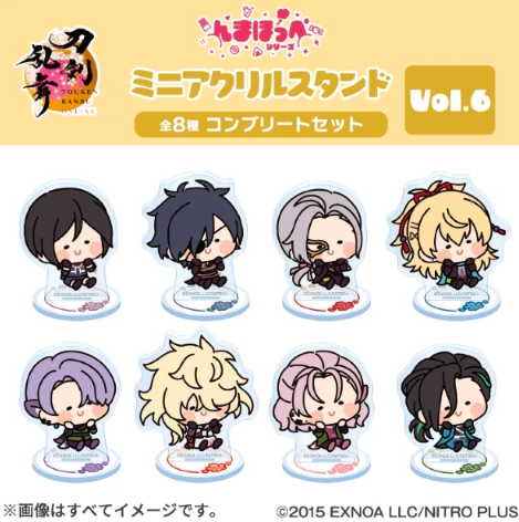 [代購][預訂] 刀劍亂舞 FAMILYMART 立牌 BOX Vol.6