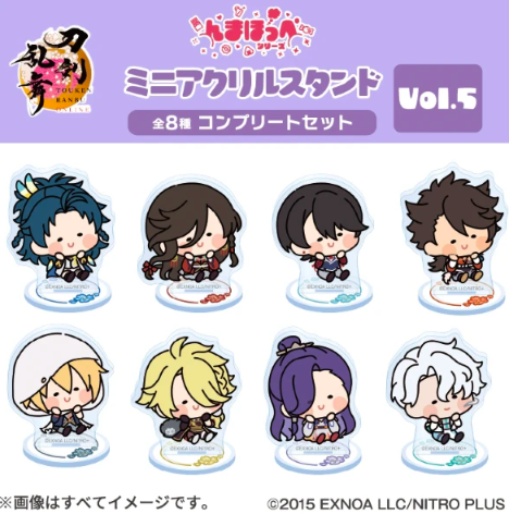 [代購][預訂] 刀劍亂舞 FAMILYMART 立牌 BOX Vol.5