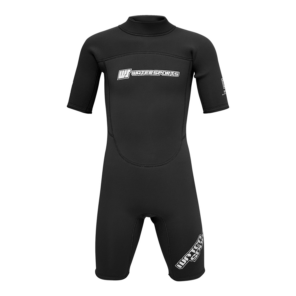 3.5mm 中性 CR 游泳連身保暖衣 - 黑