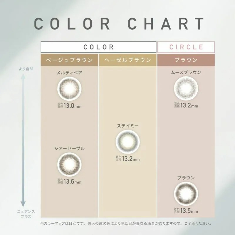 [散光] ReVIA 1 Day Toric Stay Me｜日拋散光彩妝隱形眼鏡｜每盒10片