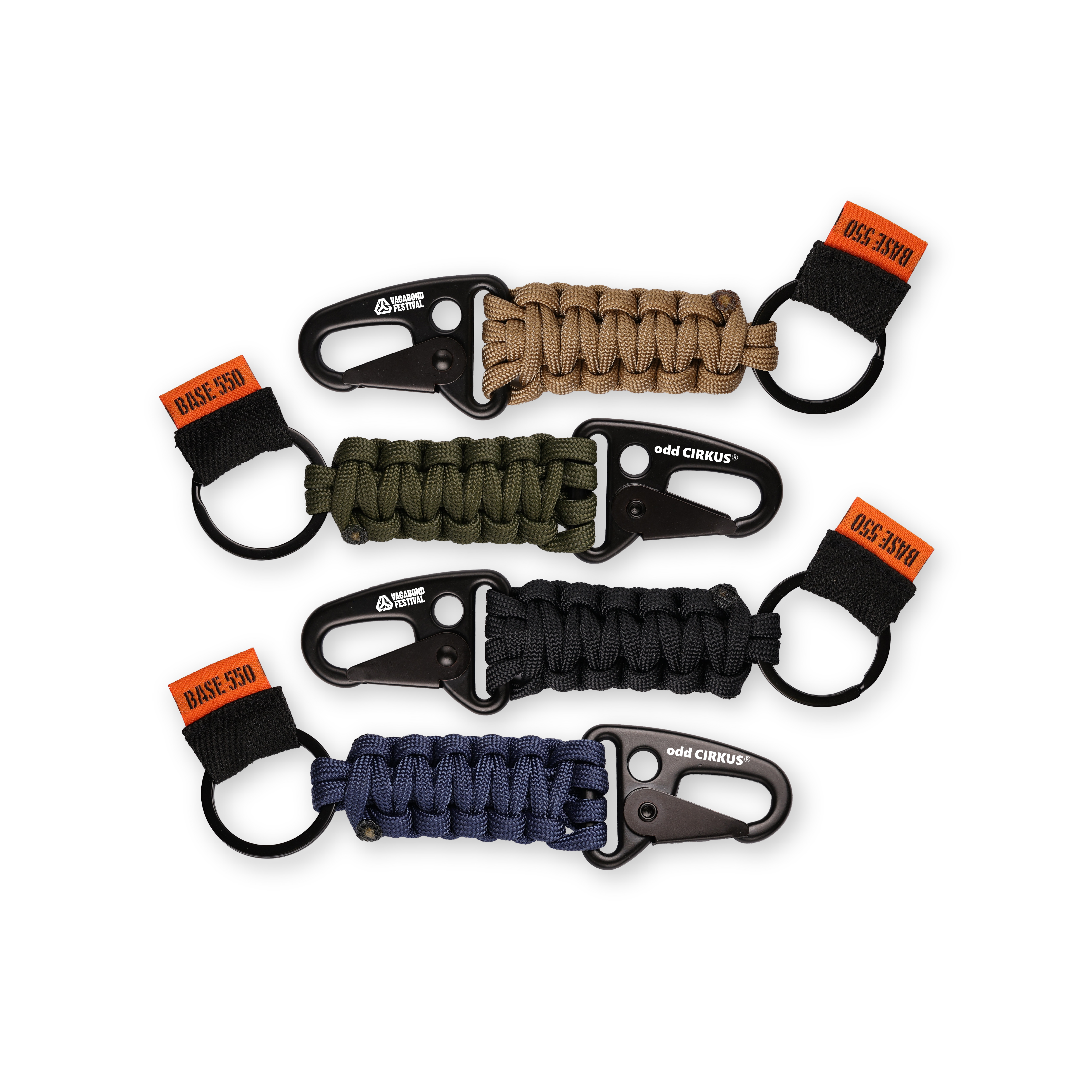 2025 浪人祭Ｘodd CIRKUSＸBASE 550 手工編織瞬扣夾