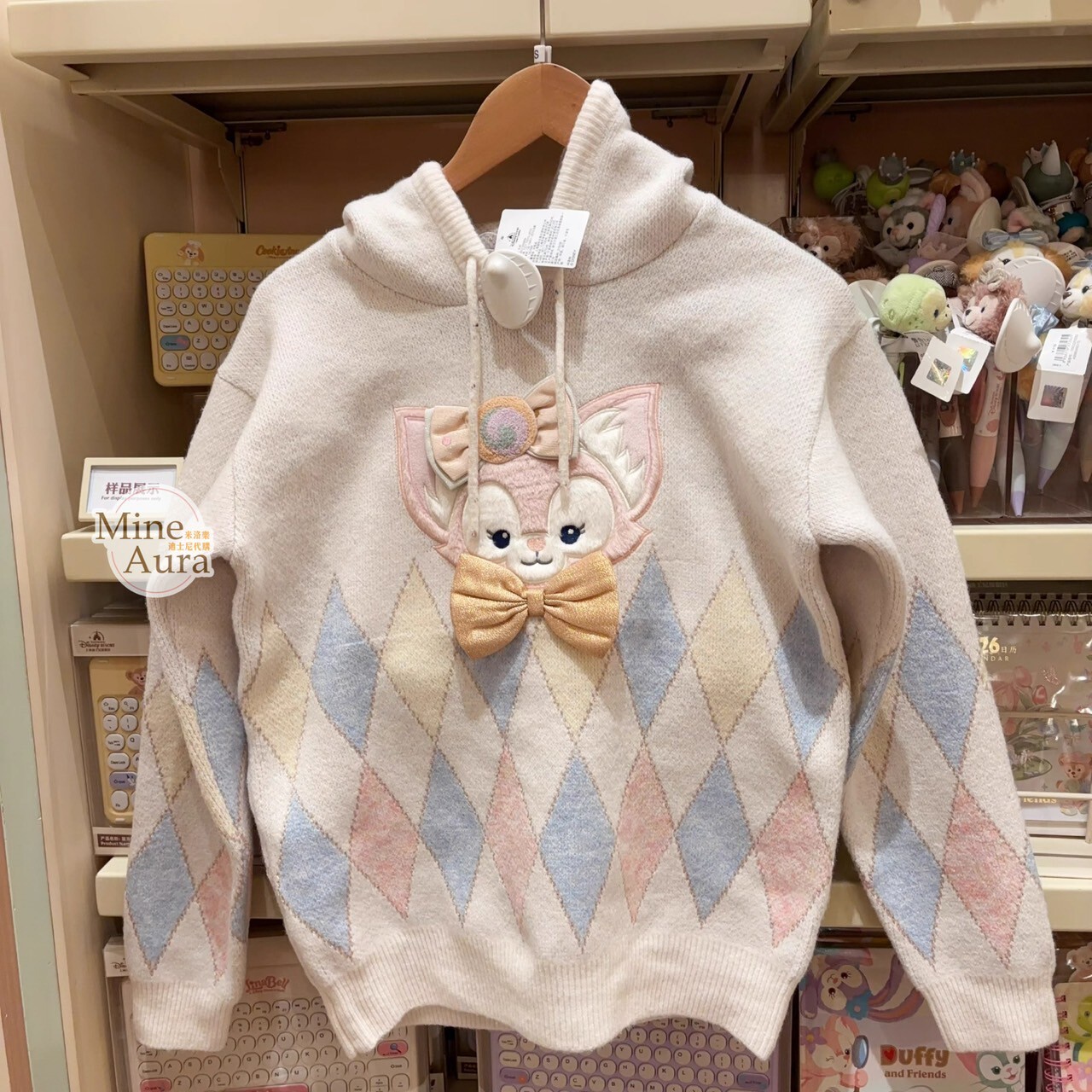 2025 夢幻慶典系列 玲娜貝兒 Lina bell 連帽 上衣 毛衣 -上海迪士尼樂園