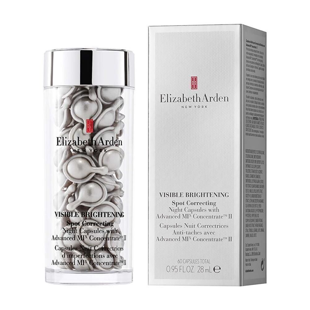 Elizabeth Arden - 雅頓 冷光銀膠夜間美白精華銀膠 60粒